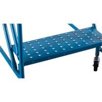 CSA-Certified Rolling Step Ladder with Locking Step, 8 Steps, 30" Step Width, 72" Platform Height, Steel Air Extreme Inc.