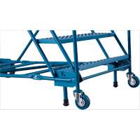 CSA-Certified Rolling Step Ladder with Locking Step, 8 Steps, 30" Step Width, 72" Platform Height, Steel Air Extreme Inc.