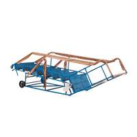 CSA-Certified Rolling Step Ladder with Locking Step, 8 Steps, 30" Step Width, 72" Platform Height, Steel Air Extreme Inc.