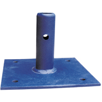 Accessoires pour &eacute;chafaudage - Plaque &agrave; base fixe, Plaque &agrave; base, 6" la x 6" h Air Extreme Inc.