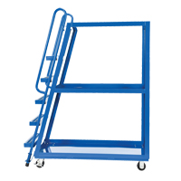 Stock Picking Cart, Steel, 21-7/8" W x 56-1/8" D, 3 Shelves, 1000 lbs. Capacity Air Extreme Inc.
