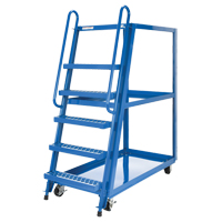 Stock Picking Cart, Steel, 27-7/8" W x 56-1/8" D, 3 Shelves, 1000 lbs. Capacity Air Extreme Inc.