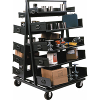 Chariots Adjust-A-Tray, 30" x 38" x 64", Capacit&eacute; 2500 lb Air Extreme Inc.