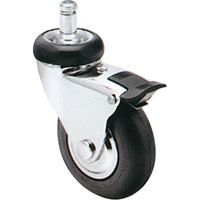 Roulette Comfort Roll, Pivotant avec frein, Diam&egrave;tre 2" (51 mm), Capacit&eacute; 125 lb (57 kg) Air Extreme Inc.