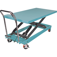 Table &eacute;l&eacute;vatrice robuste &agrave; ciseaux hydraulique, 63" lo x 31-7/8" la, Acier, Capacit&eacute; 1100 lb Air Extreme Inc.