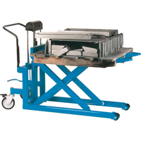 Chariots/tables hydrauliques de lev&eacute;e &agrave; ciseaux pour palettes, 42-1/2" lo x 20-1/2" la, Acier, Capacit&eacute; de 2200 lb Air Extreme Inc.