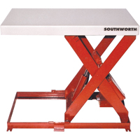 Scissor Lift Table, Steel, 36" L x 20" W, 550 lbs. Capacity Air Extreme Inc.