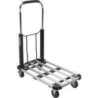 Foldable Platform Trucks, Aluminum, 300 lbs., 28" L x 16" W, 32" High Air Extreme Inc.