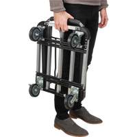 Foldable Platform Trucks, Aluminum, 300 lbs., 28" L x 16" W, 32" High Air Extreme Inc.