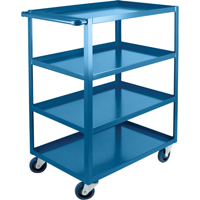 Chariots &agrave; tablettes robustes, 4 Tiers, 24" la x 48" h x 39" p, Capacit&eacute; 1200 lb Air Extreme Inc.