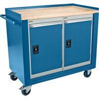 Industrial Duty Mobile Service Workbenches, Wood Surface Air Extreme Inc.