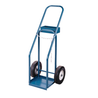 Chariots pour bouteilles de gaz, Roues Semi-pneumatique, Base de 12" la x 10" lo, 400 lb Air Extreme Inc.
