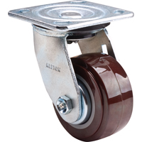 Roulette, Pivotant, 4" (101,6 mm), Polyur&eacute;thane,  Air Extreme Inc.