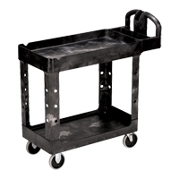 Heavy Duty Utility Cart - 4500-88, 2 Tiers, 17-1/8" x 33-1/4" x 39", 500 lbs. Capacity Air Extreme Inc.