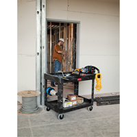 Heavy Duty Utility Cart - 4500-88, 2 Tiers, 17-1/8" x 33-1/4" x 39", 500 lbs. Capacity Air Extreme Inc.