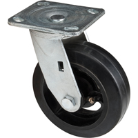Roulette moul&eacute;, Pivotant, 6" (152,4 mm), Caoutchouc, 550 lb (249 kg) Air Extreme Inc.