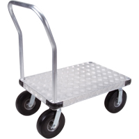 Chariots &agrave; plateforme en aluminium, 24" la x 36" lo, 1200 lb cap, Roues Anticrevaison Air Extreme Inc.