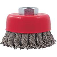 CK3201T Knotted Twist Wire Cup Brush, 3" Dia. x 5/8"-11 Arbor Air Extreme Inc.