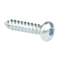 Tapping Screw Pan Head, #14 x 1-1/4" L, Zinc Plated Air Extreme Inc.