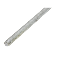 Threaded Rod, 1/4"-20, 36" L, Galvanized, Grade 2 Grade Air Extreme Inc.