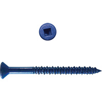 Flat Square HD Concrete Screws, 3/16" x 2-3/4" L, Zinc Plate Air Extreme Inc.