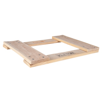 Cadre de socle roulant en bois dur, Roues en Non compris, Capacit&eacute; de 900 lb, 18" la x 24" p x 1,5" h Air Extreme Inc.