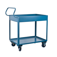 Chariots de service &agrave; bordure profonde, 2 Tiers, 24" la x 47" h x 36" p, Capacit&eacute; 1200 lb Air Extreme Inc.