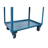 Chariots de service &agrave; bordure profonde, 2 Tiers, 24" la x 47" h x 36" p, Capacit&eacute; 1200 lb Air Extreme Inc.