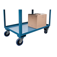 Chariots de service &agrave; bordure profonde, 2 Tiers, 24" la x 47" h x 36" p, Capacit&eacute; 1200 lb Air Extreme Inc.