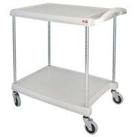 myCart Utility Cart, 2 Tiers, 20" x 35-1/2" x 30", 300 lbs. Capacity Air Extreme Inc.