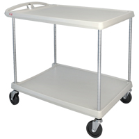 myCart Utility Cart, 2 Tiers, 26" x 36-7/8" x 36", 400 lbs. Capacity Air Extreme Inc.