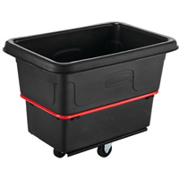 Chariot utilitaire &agrave; usage intensif, Plastique recycl&eacute; noir, 26"/38-3/8" lo x 26"/38-2/5" la x 28-1/4"/28-3-10" h, Volume 8 pi³, Capacit&eacute; 700 lb Air Extreme Inc.