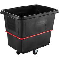 Chariot utilitaire &agrave; usage intensif, Plastique recycl&eacute; noir, 44-3/8" lo x 31" la x 38-1/4" h, Volume 16 pi³, Capacit&eacute; 1000 lb Air Extreme Inc.