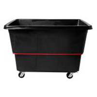 Heavy-Duty Utility Truck, Black Recycled Plastic, 59"/34-5/8" L x 34"/59-1/64" W x 42-1/16"/42-7/8" H, 27 cu. ft. Volume, 1200 lbs. Capacity Air Extreme Inc.