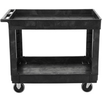Flat Handle Utility Cart, 2 Tiers, 40" x 32-1/4" x 24", 500 lbs. Capacity Air Extreme Inc.