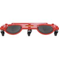 Rolling Knee Dolly, Plastic, Red, 350 lbs. Capacity Air Extreme Inc.