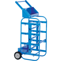 Chariot portatif pour mat&eacute;riaux bobin&eacute;s, Acier, 11 Montants, 19-1/2" la x 43-1/4" h x 17-1/2" p, Capacit&eacute; de 150 lb Air Extreme Inc.
