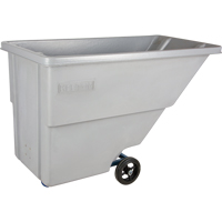 Tilt Truck, Polyethylene, 0.625 cu. yd., 500 lbs. Load Capacity Air Extreme Inc.