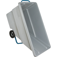 Chariot basculeur en acier, Poly&eacute;thyl&egrave;ne, 0,625 vg³, Capacit&eacute; de charge de 850 lb Air Extreme Inc.