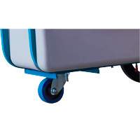 Chariot basculeur en acier, Poly&eacute;thyl&egrave;ne, 0,625 vg³, Capacit&eacute; de charge de 850 lb Air Extreme Inc.