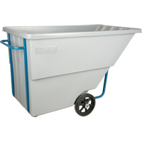 Chariot basculeur en acier, Poly&eacute;thyl&egrave;ne, 1,1 vg³, Capacit&eacute; de charge de 1250 lb Air Extreme Inc.