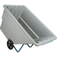 Chariot basculeur en acier, Poly&eacute;thyl&egrave;ne, 1,1 vg³, Capacit&eacute; de charge de 1250 lb Air Extreme Inc.