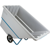 Chariot basculeur en acier, Poly&eacute;thyl&egrave;ne, 1,1 vg³, Capacit&eacute; de charge de 2000 lb Air Extreme Inc.