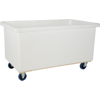 Straight Wall Box Truck, White Polyethylene, 57" L x 34" W x 33" H, 22 cu. ft. Volume, 600 lbs. Capacity Air Extreme Inc.