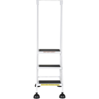 &eacute;chelles Stop-Step, 3 marches, Largeur de la marche 16", Hauteur de la plateforme 28-11/16", Acier Air Extreme Inc.