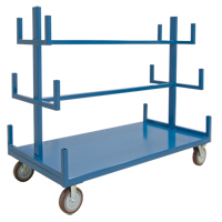 Support mobile pour tuyaux & barres, Acier, 48" la x 36" p x 60" h, Capacit&eacute; de 3000 lb Air Extreme Inc.