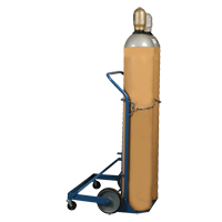 Chariot professionnel CC-2 pour deux bouteilles de gaz, Roues Caoutchouc moul&eacute;, Base de 16-7/8" la x 7-1/4" lo, 500 lb Air Extreme Inc.