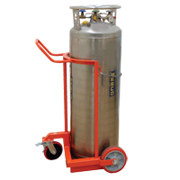Grand chariot LCC pour bouteille de gaz liquide, Roues Polyur&eacute;thane, Base de 20" la x 20" p, 1000 lb Air Extreme Inc.