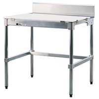 Poly-Top Workbench, 36" W x 24" D x 35-1/2" H, 2000 lbs. Capacity Air Extreme Inc.