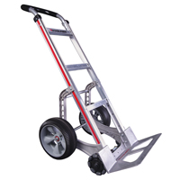 Self-Stabilizing Hand Truck, Continuous Handle, Aluminum, 55'' Height, 500 lbs. Capacity Air Extreme Inc.